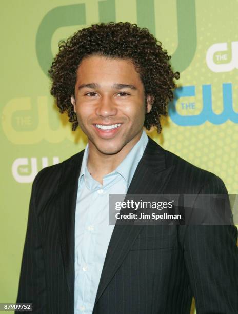 Actor Corbin Bleu attends the 2009 The CW Network UpFront at Madison Square Garden on May 21, 2009 in New York City.