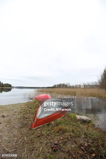 2 boats stored for winter - n farnon stock pictures, royalty-free photos & images