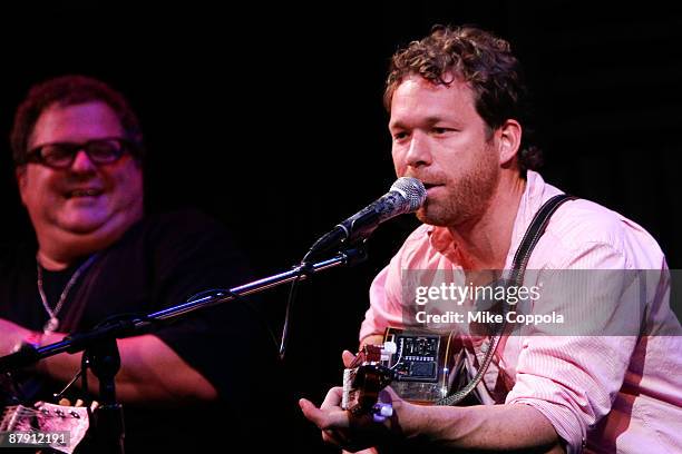 Scotty Emerick performs at the CMA Songwriters Series at Joe's Pub on May 21, 2009 in New York City.