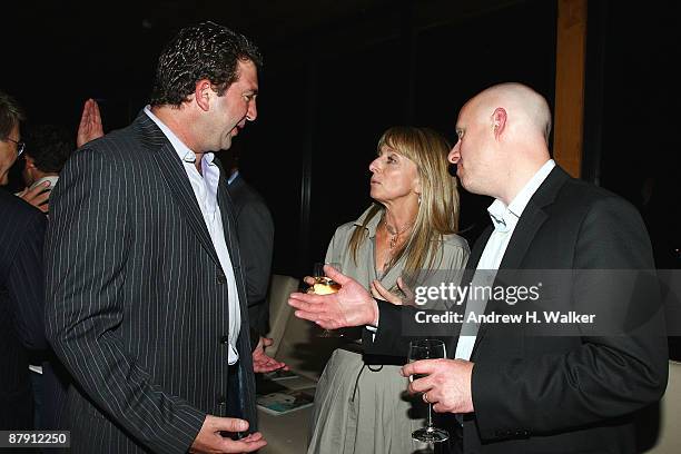 Executive Producer Paul Frank, NBC Universal Cable Entertainment President Bonnie Hammer and USA Network Executive VP of marketing Chris McCumber...