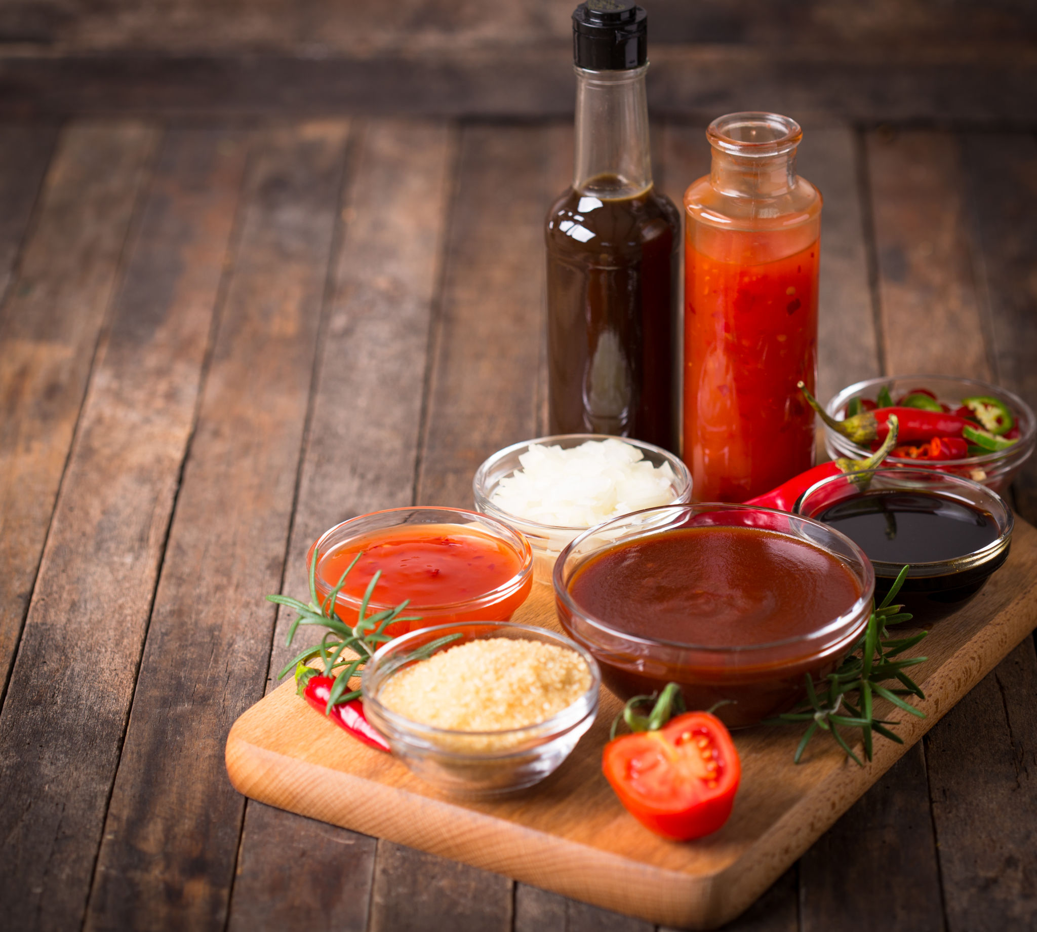 barbecue sauce jar