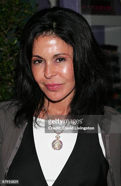 Actress Maria Conchita Alonso attends the grand opening of The Painted Nail on May 21, 2009 in Sherman Oaks, California.