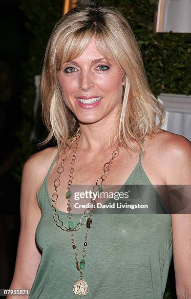 Actress Marla Maples attends the grand opening of The Painted Nail on May 21, 2009 in Sherman Oaks, California.