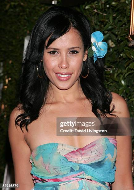 Actress Carmen Perez attends the grand opening of The Painted Nail on May 21, 2009 in Sherman Oaks, California.