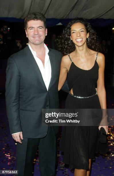 Simon Cowell and Terri Seymour