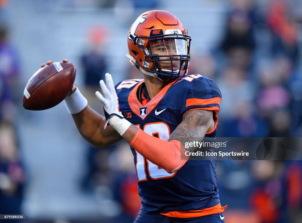 COLLEGE FOOTBALL: NOV 25 Northwestern at Illinois