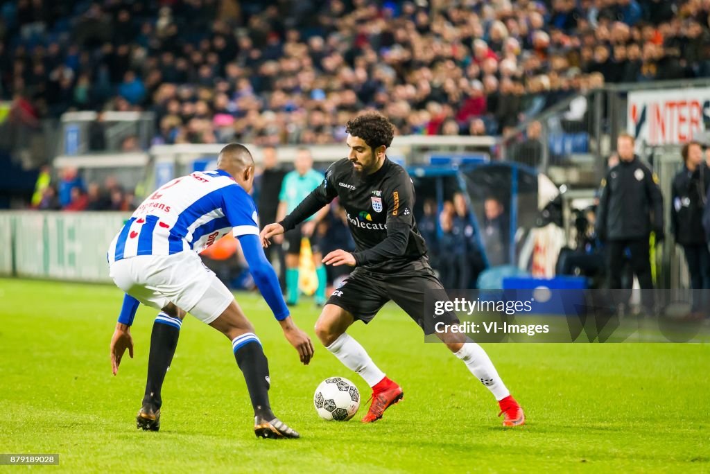 Dutch Eredivisie"sc Heerenveen v PEC Zwolle"