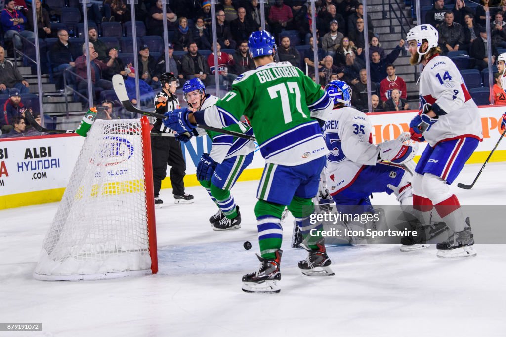 AHL: NOV 25 Utica Comets at Laval Rocket