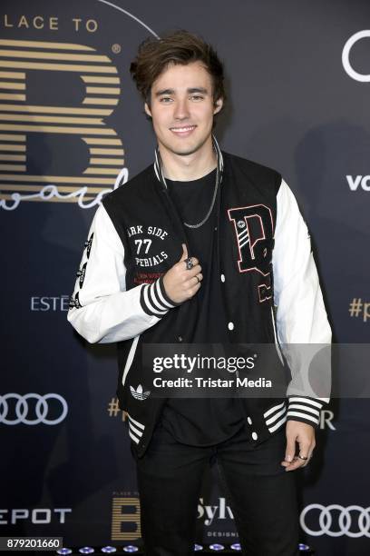 Jorge Blanco attends the Place To B Influencer Award at Axel Springer Haus on November 25, 2017 in Berlin, Germany.