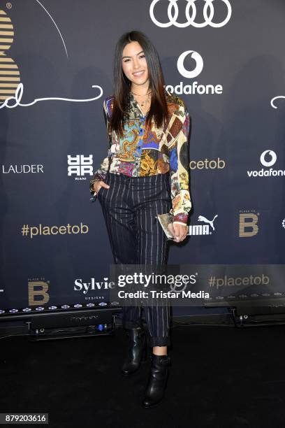 Shanti Joan Tan attends the Place To B Influencer Award at Axel Springer Haus on November 25, 2017 in Berlin, Germany.