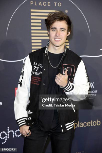 Jorge Blanco attends the Place To B Influencer Award at Axel Springer Haus on November 25, 2017 in Berlin, Germany.