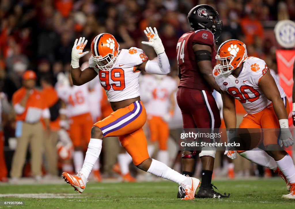 Clemson v South Carolina