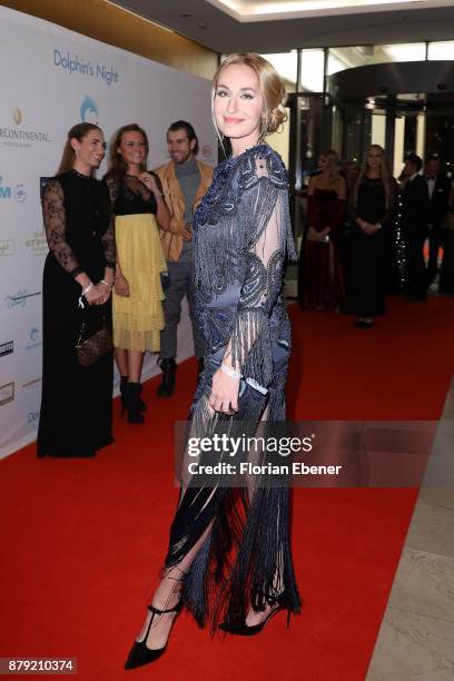 Elna Margret Zu Bentheim attends the charity event Dolphin's Night at InterContinental Hotel on November 25, 2017 in Duesseldorf, Germany.