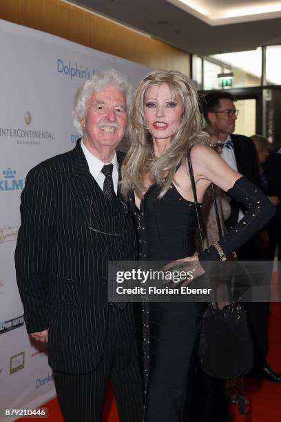 Hans-Georg Muth and Gisela Muth attend the charity event Dolphin's Night at InterContinental Hotel on November 25, 2017 in Duesseldorf, Germany.