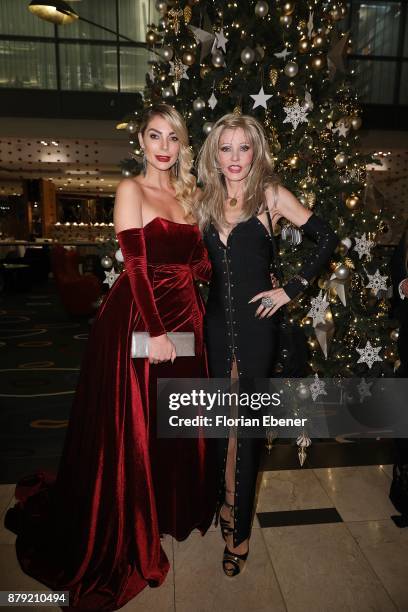 Annika Gassner and Gisela Muth attend the charity event Dolphin's Night at InterContinental Hotel on November 25, 2017 in Duesseldorf, Germany.