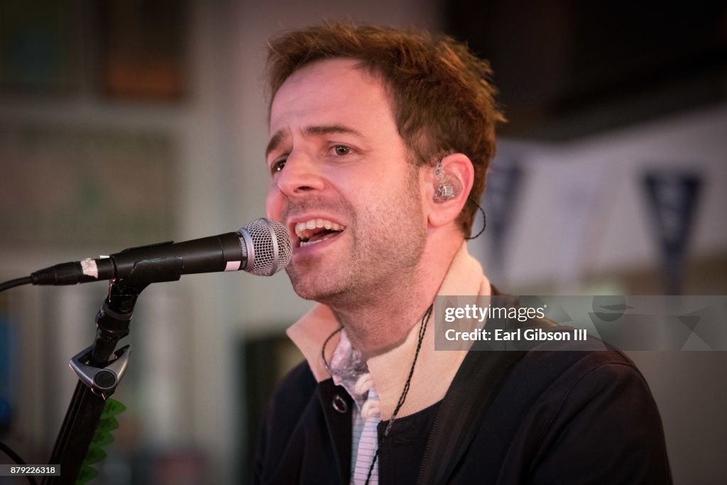 Daws Singer Lead Singer Taylor Goldsmith of Dawes performs in Long Beach at... News ...