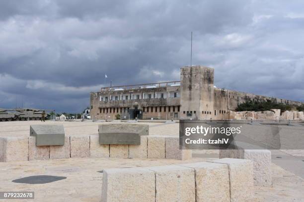 the latrun museum, israel - latrun stock pictures, royalty-free photos & images