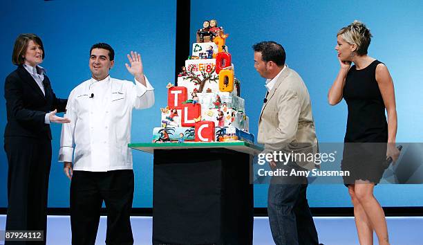 President and general manager of TLC Eileen O'Neill, television personality Buddy Valastro of TLC's "Cake Boss", and television personalities Jon...