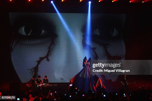 Eisblume perform at 'The Dome 50' at the Olympiahalle on May 22, 2009 in Munich, Germany.