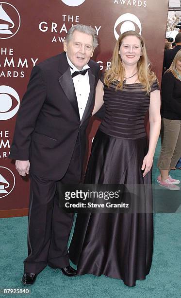 Jerry Lee Lewis, recipient of the Recording Academy Lifetime Achievement Award, and daughter Phoebe Lewis