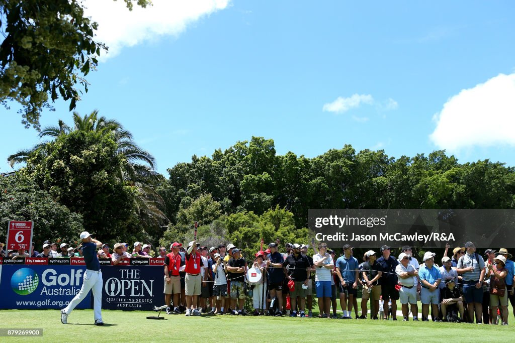 2017 Australian Golf Open - Open Qualifying Series