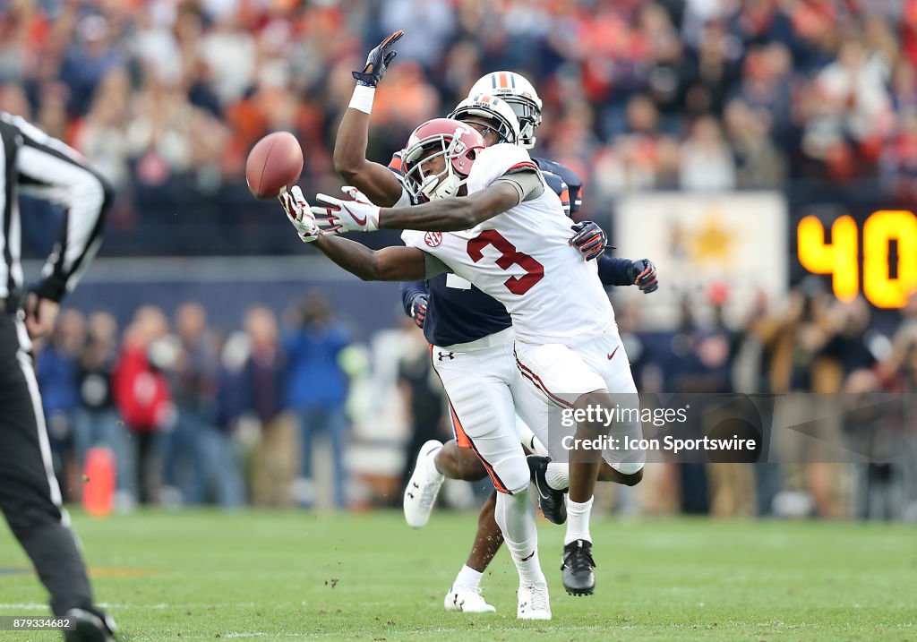 COLLEGE FOOTBALL: NOV 25 Alabama at Auburn