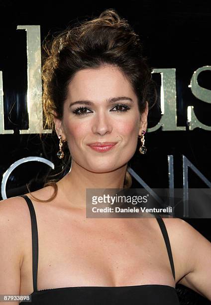 Actress Mar Saura attends the Dolce & Gabbana Party at the Le Baoli, Port Canto during the 62nd Annual Cannes Film Festival on May 22, 2009 in...