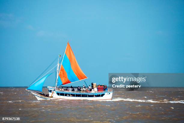 brazilian passenger boat, sao luis - maranhao state stock pictures, royalty-free photos & images