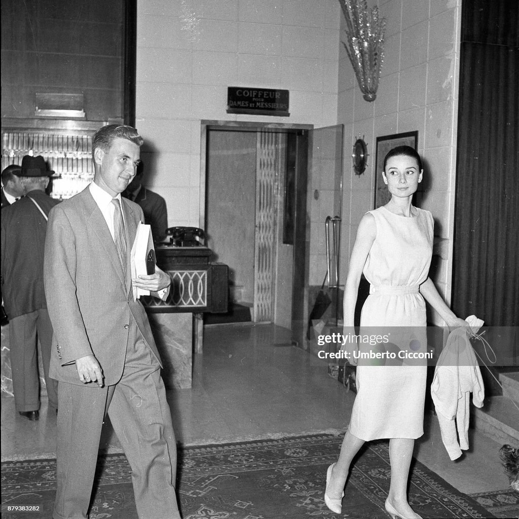 Audrey Hepburn with her halfbrother Ian Quarles van Ufford at the... News Photo Getty Images Audrey Hepburn with her halfbrother Ian Quarles van Ufford at the... News Photo Getty Images