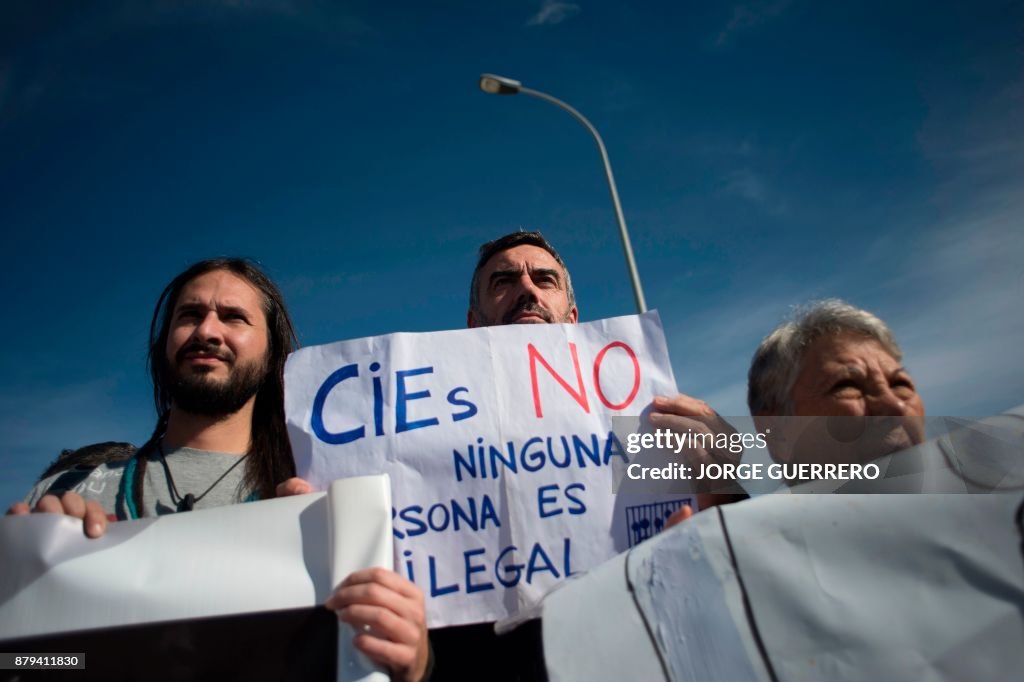 SPAIN-MIGRATION-EUROPE-RIGHTS-DEMO