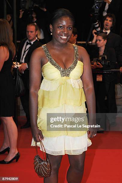 Rene Alberta attends the "Map of the Sound of Tokyo" Premiere at the Palais De Festivals during the 62nd Annual Cannes Film Festival on May 23, 2009...