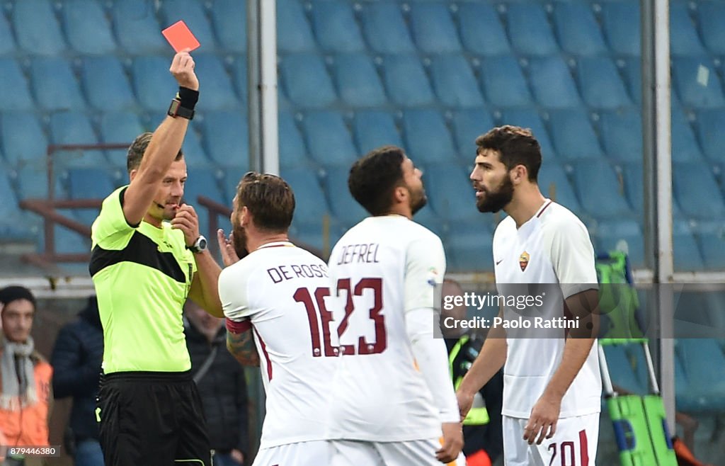 Genoa CFC v AS Roma - Serie A