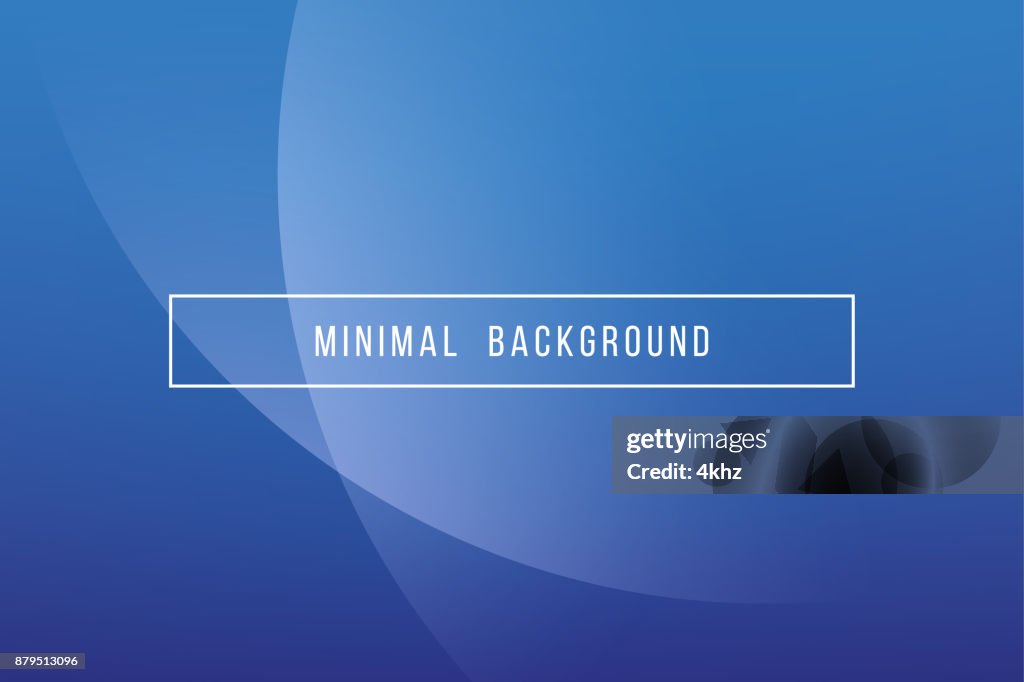 Simple Blue Minimal Modern Elegant Abstract Vector Background