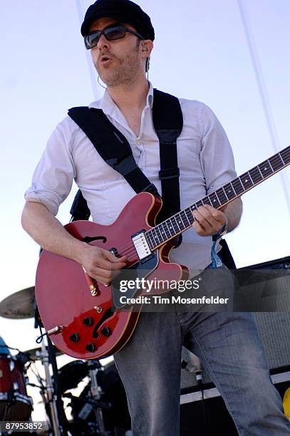 Jez Williams of Doves performs as part of the Sasquatch! Music Festival at the Gorge Amphitheatre on May 23, 2009 in Quincy, Washington.