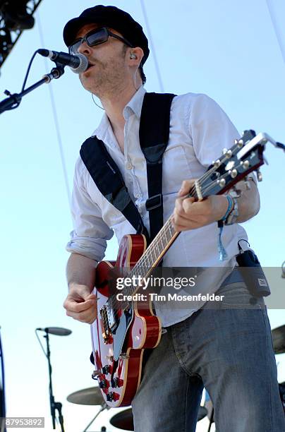 Jez Williams of Doves performs as part of the Sasquatch! Music Festival at the Gorge Amphitheatre on May 23, 2009 in Quincy, Washington.