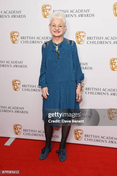 Dame Jacqueline Wilson attends the BAFTA Children's Awards at The Roundhouse on November 26, 2017 in London, England.