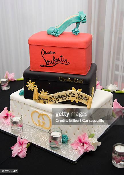 Patti LaBelle brithday cake on her 65th Birthday party at Ms. Tootsie's RBL on May 24, 2009 in Philadelphia, Pennsylvania.
