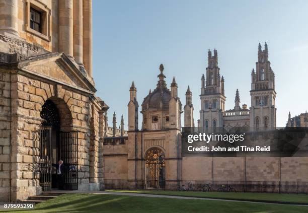 all souls college - all souls college stock pictures, royalty-free photos & images