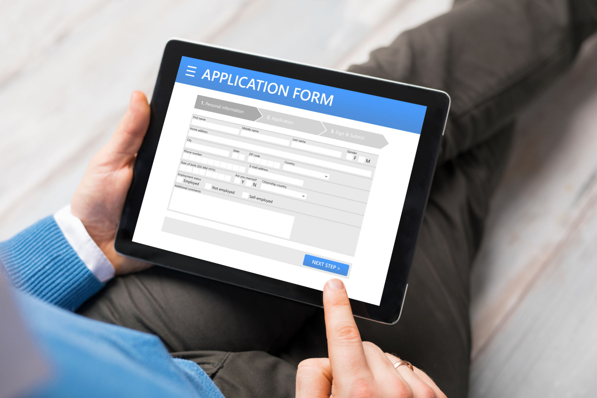 merchant account application