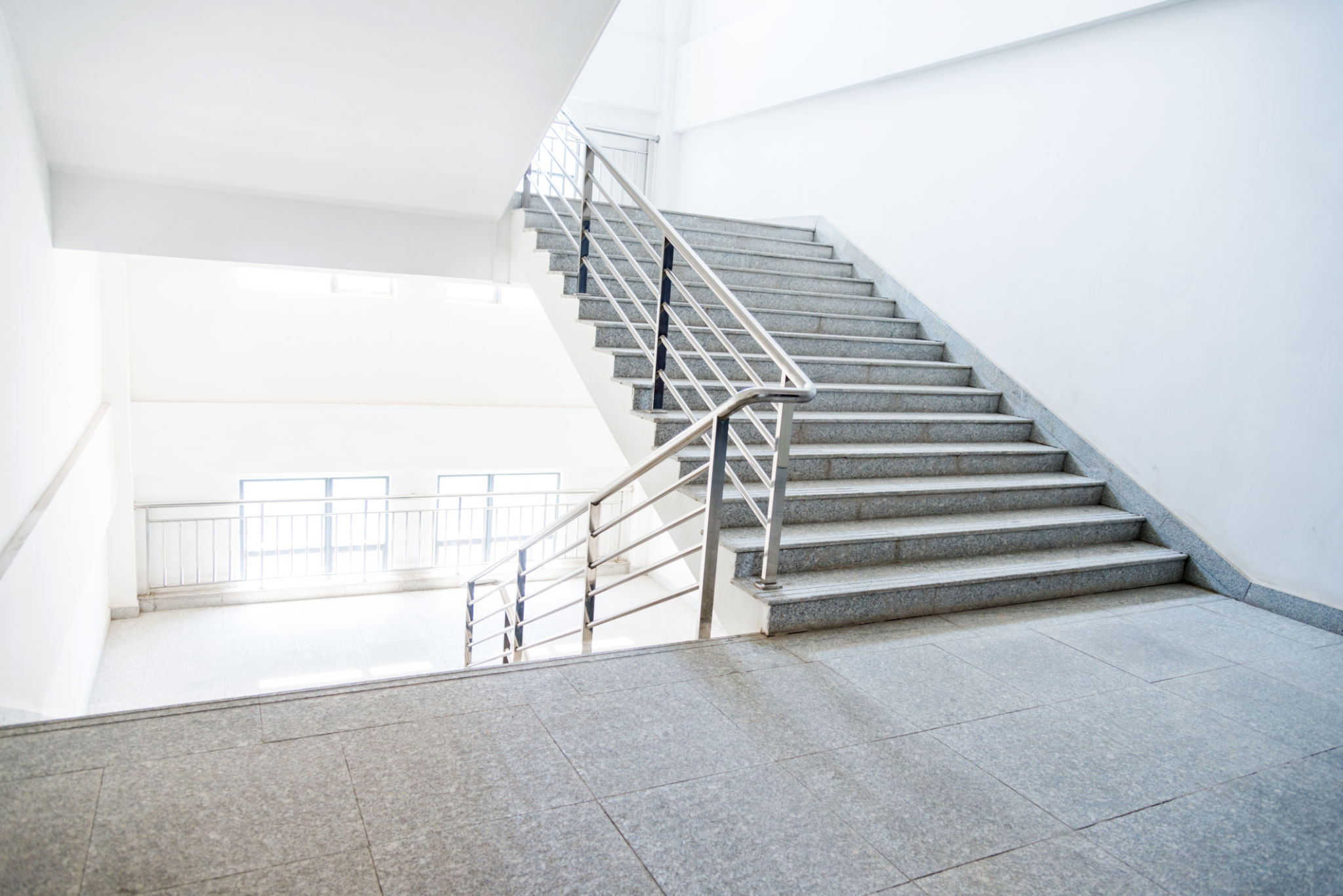 iron stairs