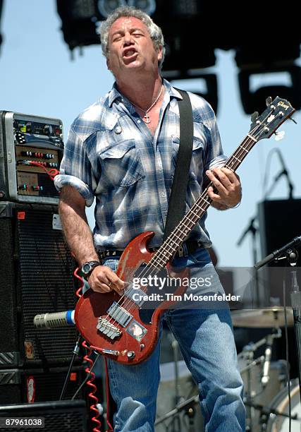 Mike Watt of Mike Watt & The Missingmen performs as part of Day Two of the Sasquatch! Music Festival at the Gorge Amphitheatre on May 24, 2009 in...