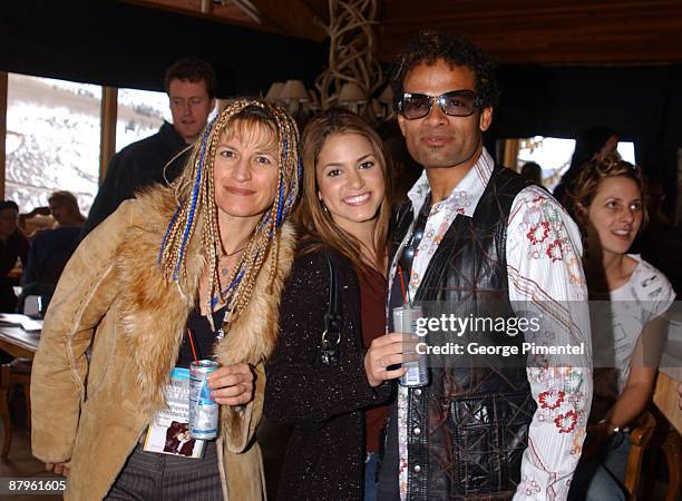 Catherine Hardwicke, Nikki Reed and Mario Van Peebles