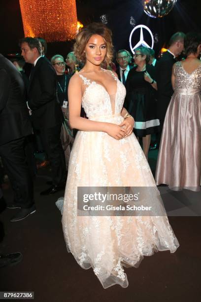 Shirin David during the Bambi Awards 2017 after party at Atrium Tower, Stage Theater on November 16, 2017 in Berlin, Germany.