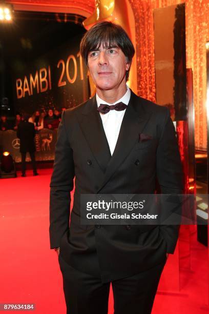Joachim "Jogi" Loew during the Bambi Awards 2017 at Stage Theater on November 16, 2017 in Berlin, Germany.