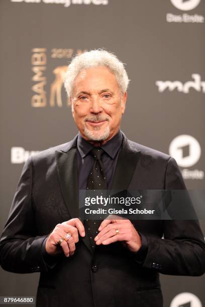 Sir Tom Jones during the Bambi Awards 2017 at Stage Theater on November 16, 2017 in Berlin, Germany.