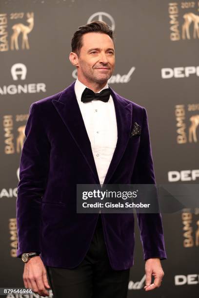 Hugh Jackman during the Bambi Awards 2017 at Stage Theater on November 16, 2017 in Berlin, Germany.