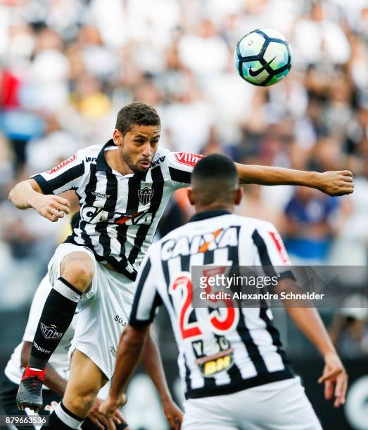 Marcos Rocha of Atletico MG in action during the match against Corinthians for the Brasileirao Series A 2017 at Arena Corinthians Stadium on November...