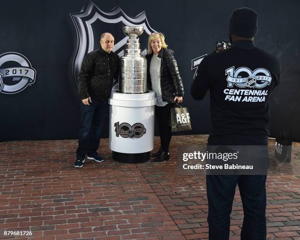 Centennial Truck Tour on November 24, 2017 in Boston, Massachusetts.