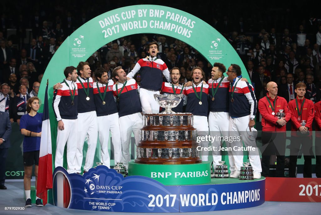 Davis Cup World Group Final - France v Belgium - Day Three