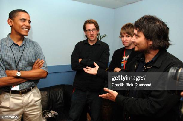 Wilco and Senator Barack Obama